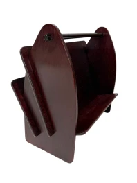 Art Deco Amsterdamse School Magazine Rack by Paul Bromberg, 1920s